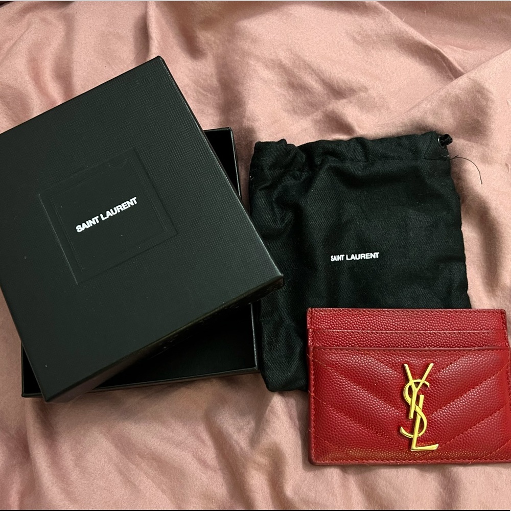 YSL Monogram Cardholder